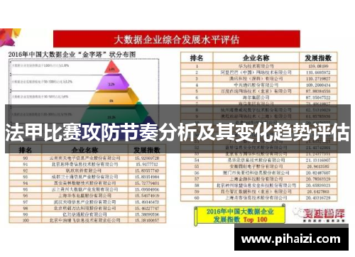法甲比赛攻防节奏分析及其变化趋势评估